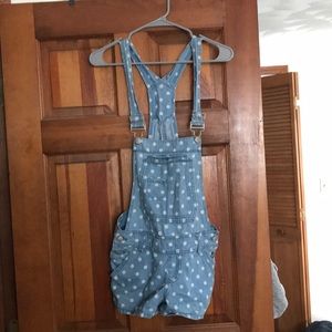 Polka Dot Overalls